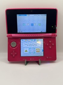 *US SELLER* Nintendo 3DS Hot pink Handheld Console System CTR-001 Tested
