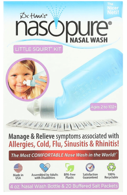 #ad #ad Nasopure Nasal Wash System Little Squirt Kit 1 Kit BPA Free $12.49