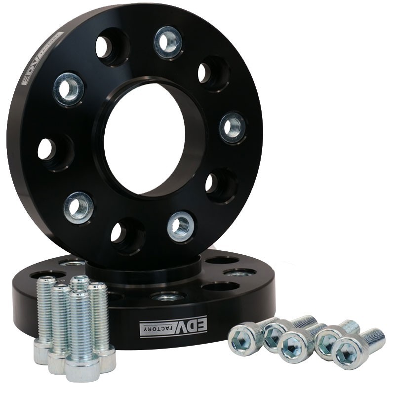 Élargisseur de voie en alu forgé 20mm, cale Premium 5x100 pour châssis Volkswagen T-Cross 57.1mm