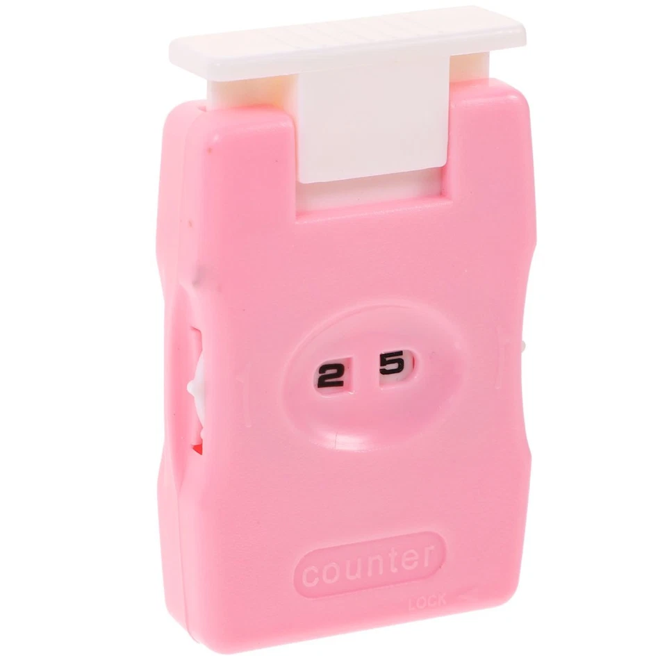 4 Pieces Strickzubehör Reihenzähler Stricken Handklick -Schalter - Bild 3 von 4