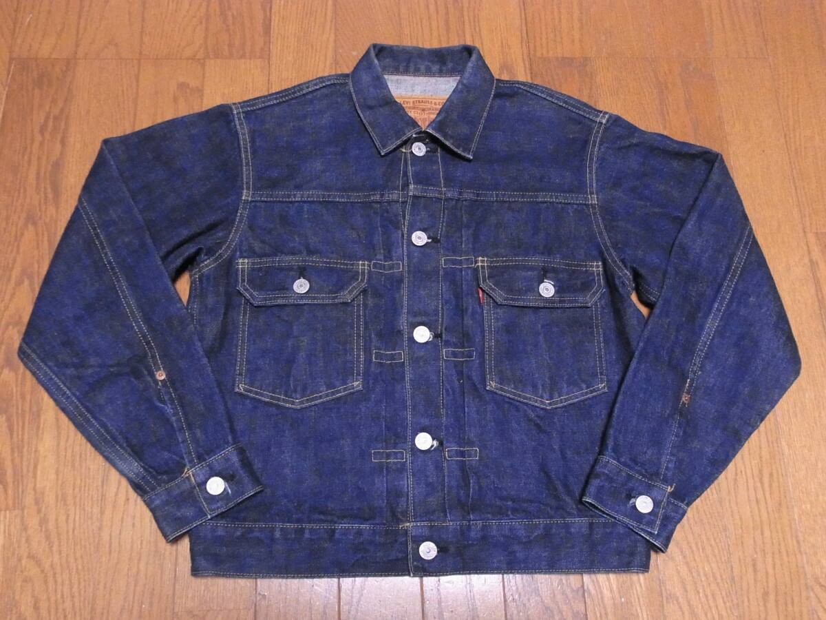 levi's 507XX 2nd 36 made in JAPAN　denim Levi's 507XX 2nd Denim Jacket Made in Japan Men Size 36 Dark
