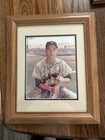 AL KALINE MLB AUTOGRAPHED 8x10 Picture FRAMED AND DOUBLE MATTED — photo 1