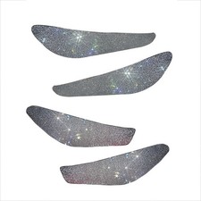 Rhinestone Car Door ive Pad, Bling Car Door -Kick Pad, Diamonds -Collision St...