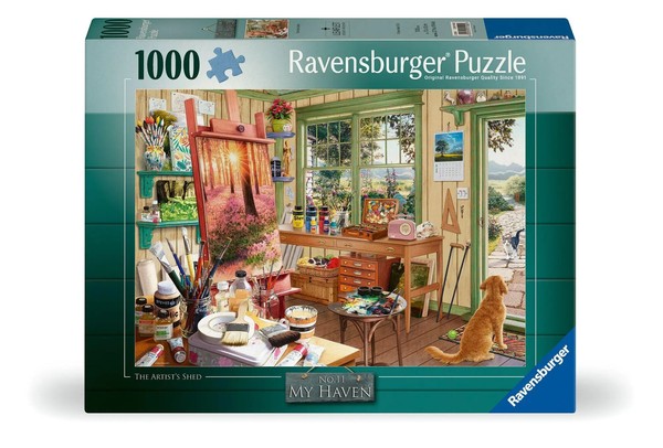 Erwachsenenpuzzle 1000 Teile - KüNstlerwerkstatt | Spiel | Deutsch (2026)-image