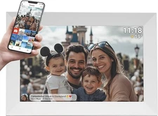 9.7 Inch Smart Digital Picture Frame 2048*1536 16GB WiFi Smart Touch Screen IPS