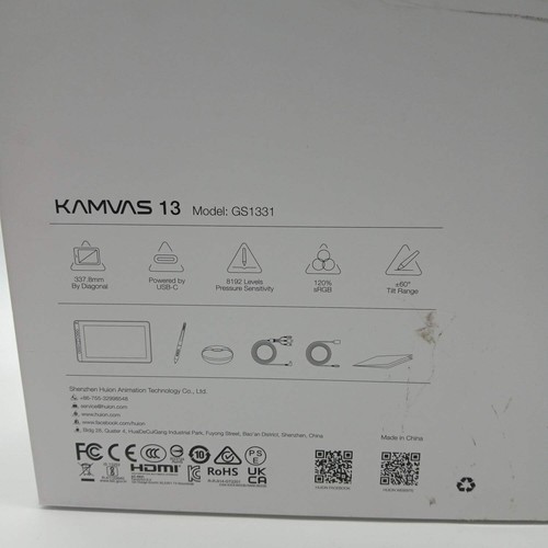 HUION Kamvas 13 Drawing Tablet - Picture 4 of 5