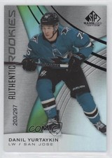 2019 SP Game Used Authentic Rookies Rainbow /297 Danil Yurtaikin Yurtaykin 1tr