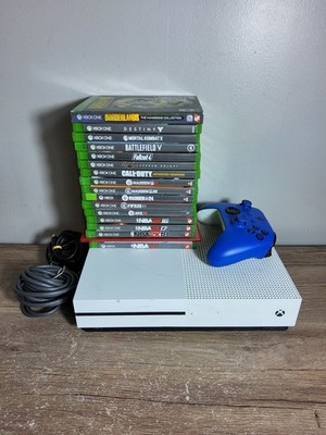 Microsoft Xbox One S 1TB Console - White (1681 ) Mega Bundle 