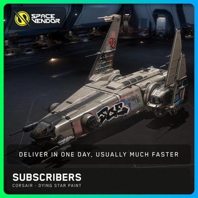 Star Citizen - Corsair - Dying Star Paint - Space Vendor
