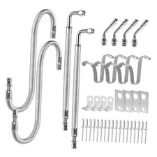 Dually Valve Stem Extenders, Stainless Steel Braided Valve Stem Extension