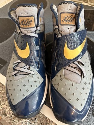 RARE Nike CJ81 Trainer Max Wolf Grey/ Blue/Gold Size 10M SAMPLE pair.