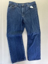 Vintage Lee Riders Jeans Mens 38x30 Union Made In USA Blue Denim Workwear