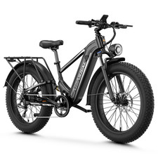 Electric Bikes for Adults 1800W 36MPH 85Miles Mountain Fast 26" Fat Tire E-bike