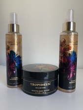 Bath  Body Works Tropidelic Diamond Shimmer Mist And Whipped Body Butter Lot