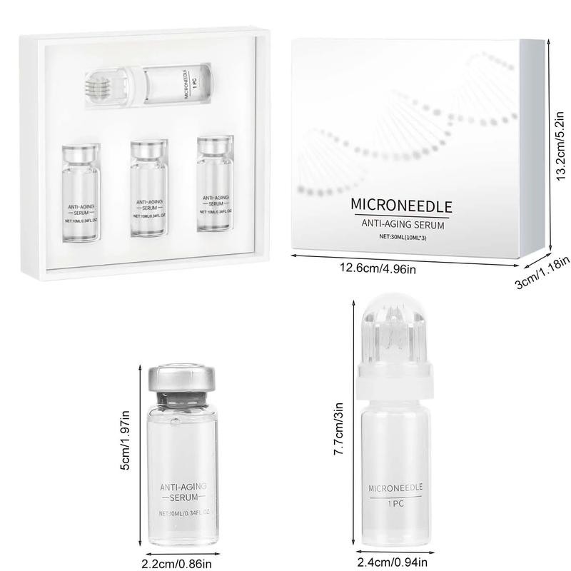 Smooth Skin Facial Serum Natural Plant Extracts Moisturizing Essence Face Kit