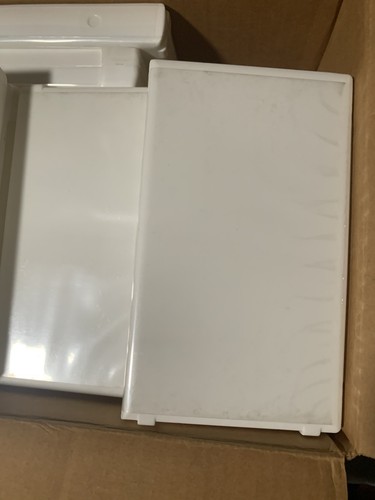 Lotto di 15 custodie a nastro VHS bianche vuote a conchiglia custodia completa NUOVE - Foto 3 di 12