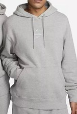 Nike NOCTA Dark Grey Basketball Hoodie Sweater Drake DX2837-063 Size XS