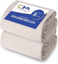 Canvas Painters Drop Cloth (Size 6 x 9 Feet -...
