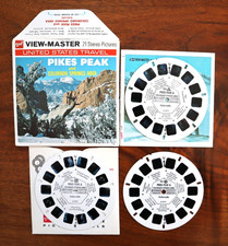 VIEWMASTER PIKES PEAK COLORADO SPRINGS AREA A321 3 REEL SET
