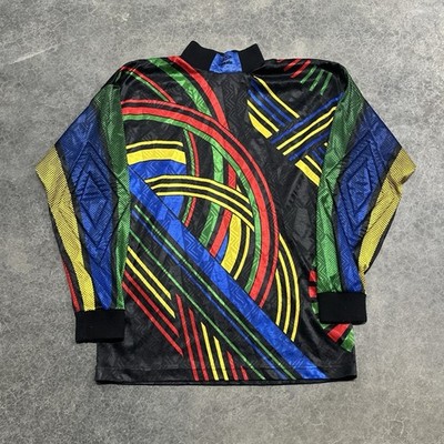 Vintage Soccer Goalie Shirt Jersey Mens Small Umbro Padded USA 90s
