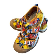 KEEN Kids Water Sandals Colorful Print Hook Loop Washable Size Youth 2 Outdoor