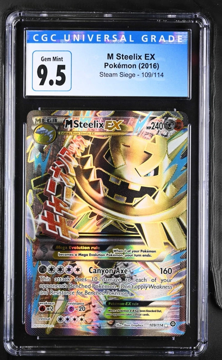 Pokémon TCG XY-Steam Siege Grade 10 Individual Collectible Card
