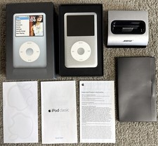 Apple iPod Classic 7th Gen 160GB Silver A1238 In Box Matching Serial Mint Unused