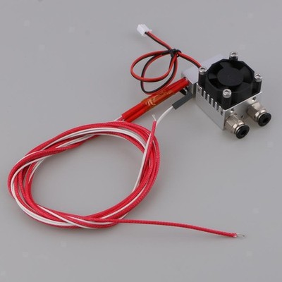 2 In 1 Out Head Single Head Double Color Remote Extruder Hot End Extrusion