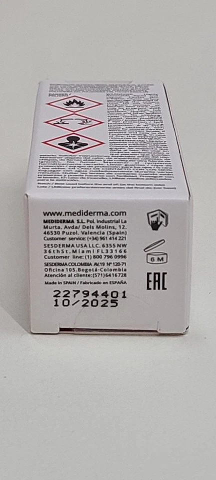 Mediderma by Sesderma Lactyferrin S Intimate Peel 0.68 fl oz - Image 4 of 4