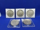 1922 Peace Silver Dollar $1 0.9 Fine Silver Business Strike Lot of 5 Uncertified
