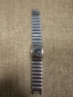 Vintage Seiko 4N00-5289 Halfmoon Piano Stainless Steel Asymmetrical Watch Rare