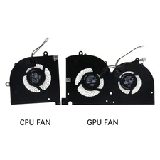 Laptop CPU GPU Cooling Fan For MSI GS75 Stealth P75 Creator MS-17G1 MS-17G2