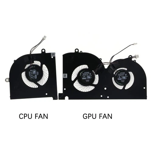 Laptop CPU GPU Cooling Fan For MSI GS75 Stealth P75 Creator MS-17G1 MS-17G2