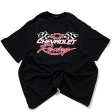 Vintage chevrolet racing Steve-barry-s Men's Black T-shirt