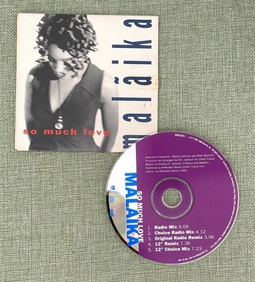 Malaika    ** PROMO REMIX CD**     So Much Love