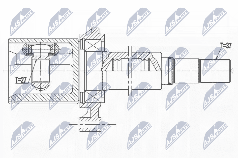 Fits NTY NPW-WW-130 Inner joint - Image 6