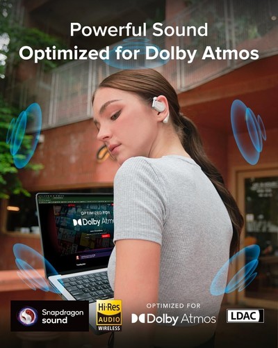 Cleer ARC 3 True Wireless Open Ear Headphones - Dolby Audio, Snapdragon Sound - Picture 39 of 46