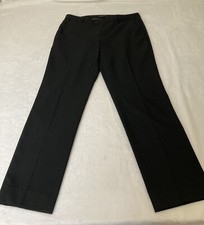 Banana Republic Ryan Curvy Fit Black Dress Pants Trouser Stretch Pockets Size 6