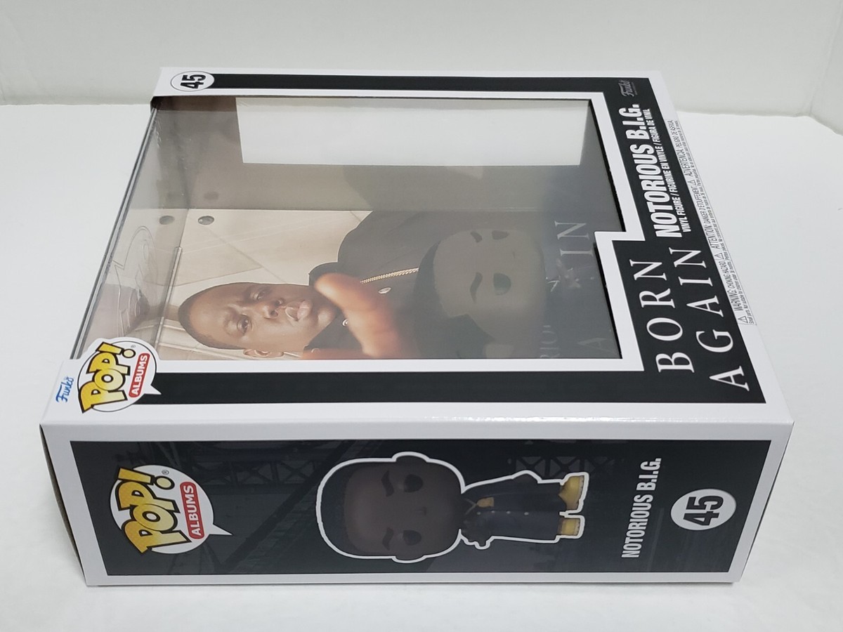 NOTORIOUS B.I.G. Biggie Funko POP Albums #45 BORN AGAIN