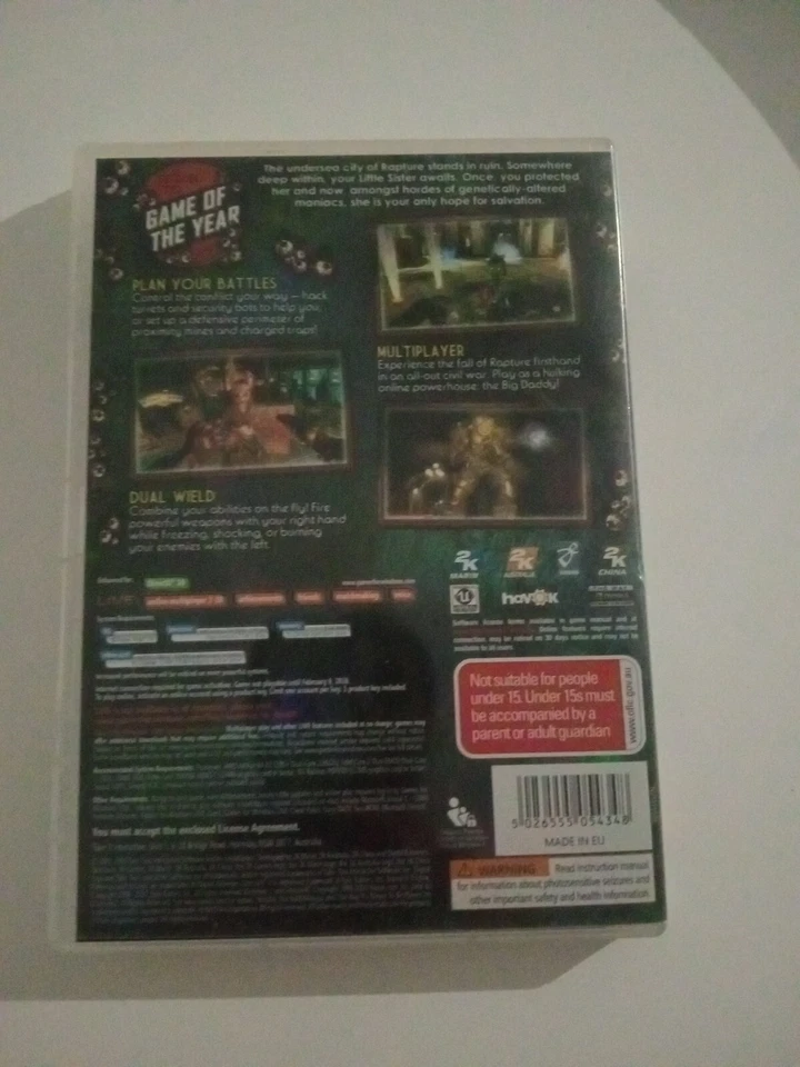 Bioshock 2 (PC DVD-Rom) 2010 2K Games (Games for Windows LIVE) - Image 3 of 3