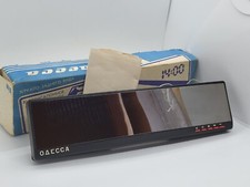 In-car Rear View Mirror With Clock New Unused Ussr In Box With Documents Odessa