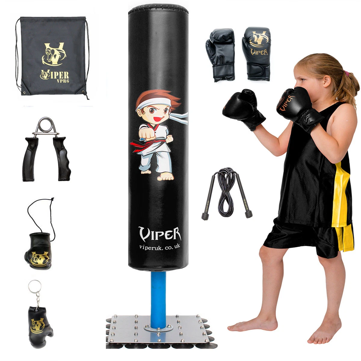 Sac de boxe gonflable 1.2M/1.6M, sac de sable debout pour enfants