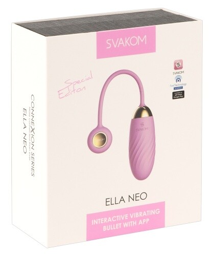 Erotik Vibro-Ei Ella Neo Beckenboden Sexspielzeug m. Webcam App Funktion Pink - Bild 9 von 9