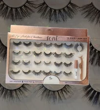 Ioni 3D Faux Lashes 13-pair lash kit "All Eye Lash for Christmas"