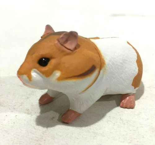 Japan Kaiyodo Choco Q Golden Hamster Pet Animal Realistic Figure Miniature