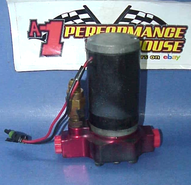 Barry Grant 4002 Racing Fuel Pump 10 AN Inlet 8 AN Outlet TESTED