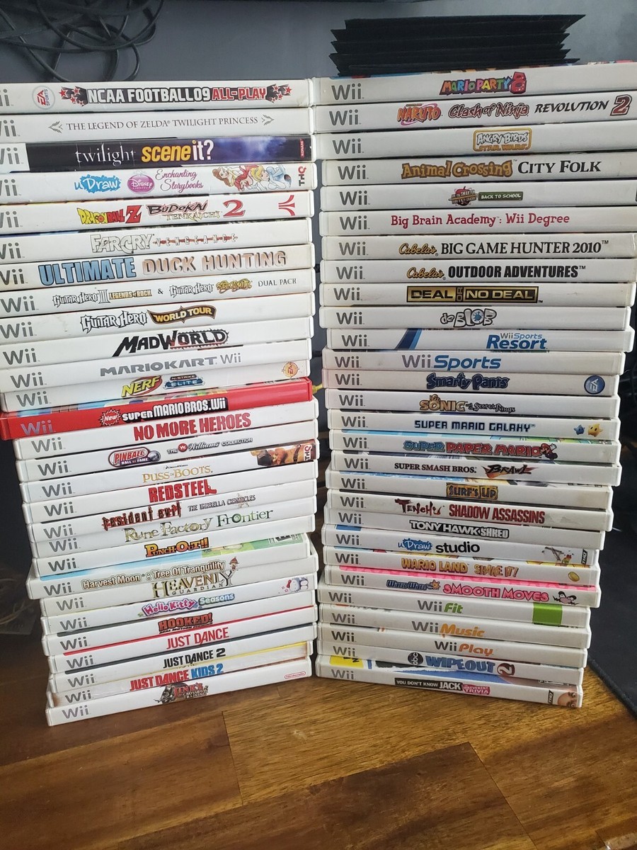 Nintendo Wii Games Pick and Choose