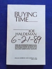 BUYING TIME - UNCORRECTED PROOF BY JOE HALDEMAN 