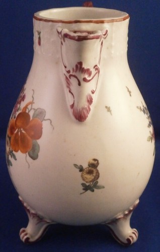 Antique 18thC Ludwigsburg Porcelaine Petit Floral Théière Service Kanne Allemand - Photo 6 sur 11