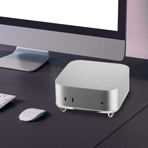 Transparent Computer Base Acrylic Host Accessories for Mac mini M4